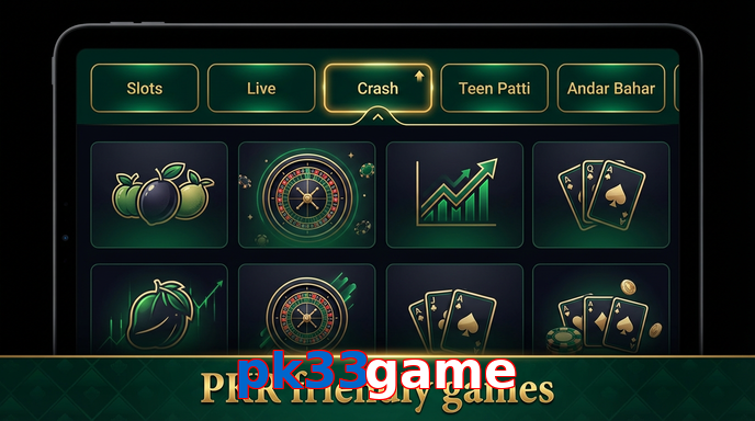 Game list for Pk33game games section