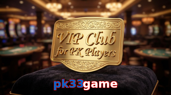 Main screen of Pk33game vip page for PK players