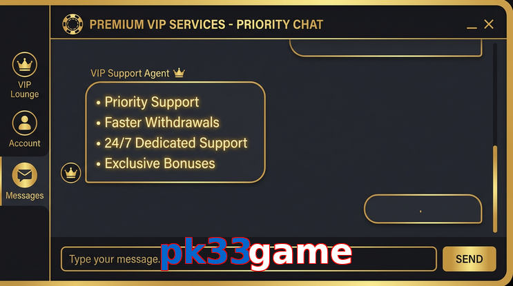 Payment and PKR controls in Pk33game
